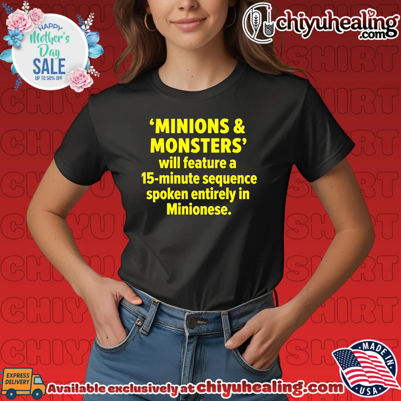 Minions & Monsters 15-Minute Minionese Sequence essential shirt & hoodie | Official Style Drop Minions & Monsters 15-Minute Minionese Sequence