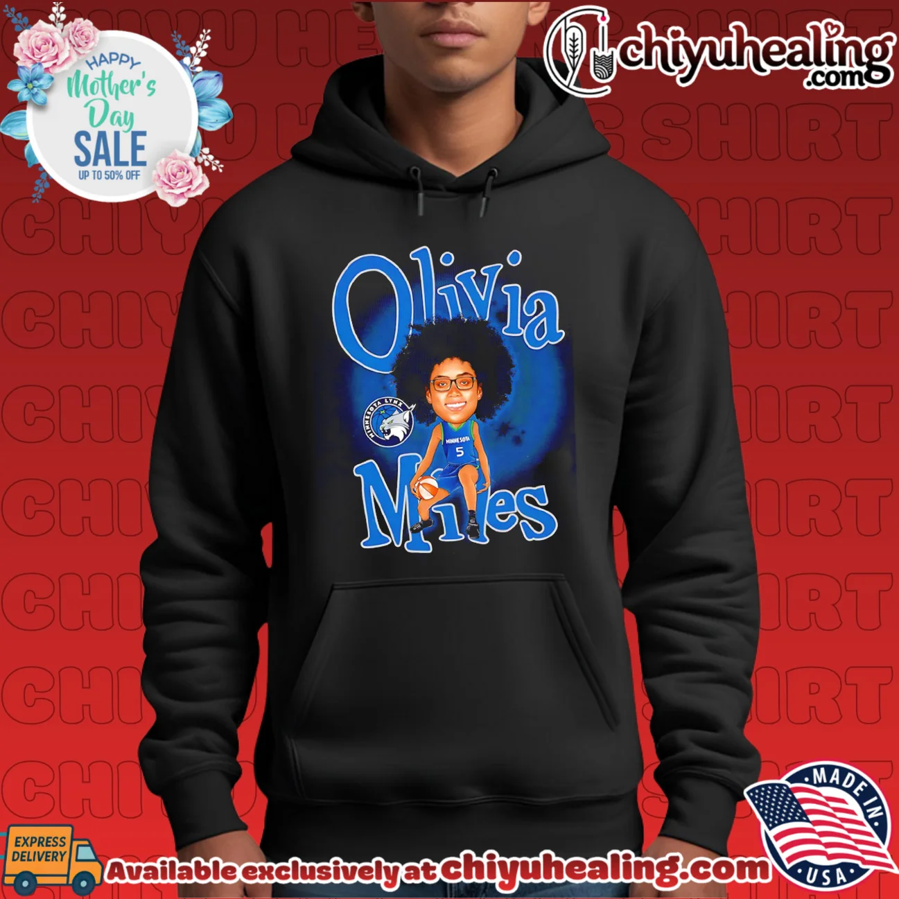 Minnesota Lynx Olivia Miles Player caricature shirt prime shirt & hoodie - Urban Fashion Minnesota Lynx Olivia Miles Player caricature shirt prime shirt & hoodie - Urban Fashion