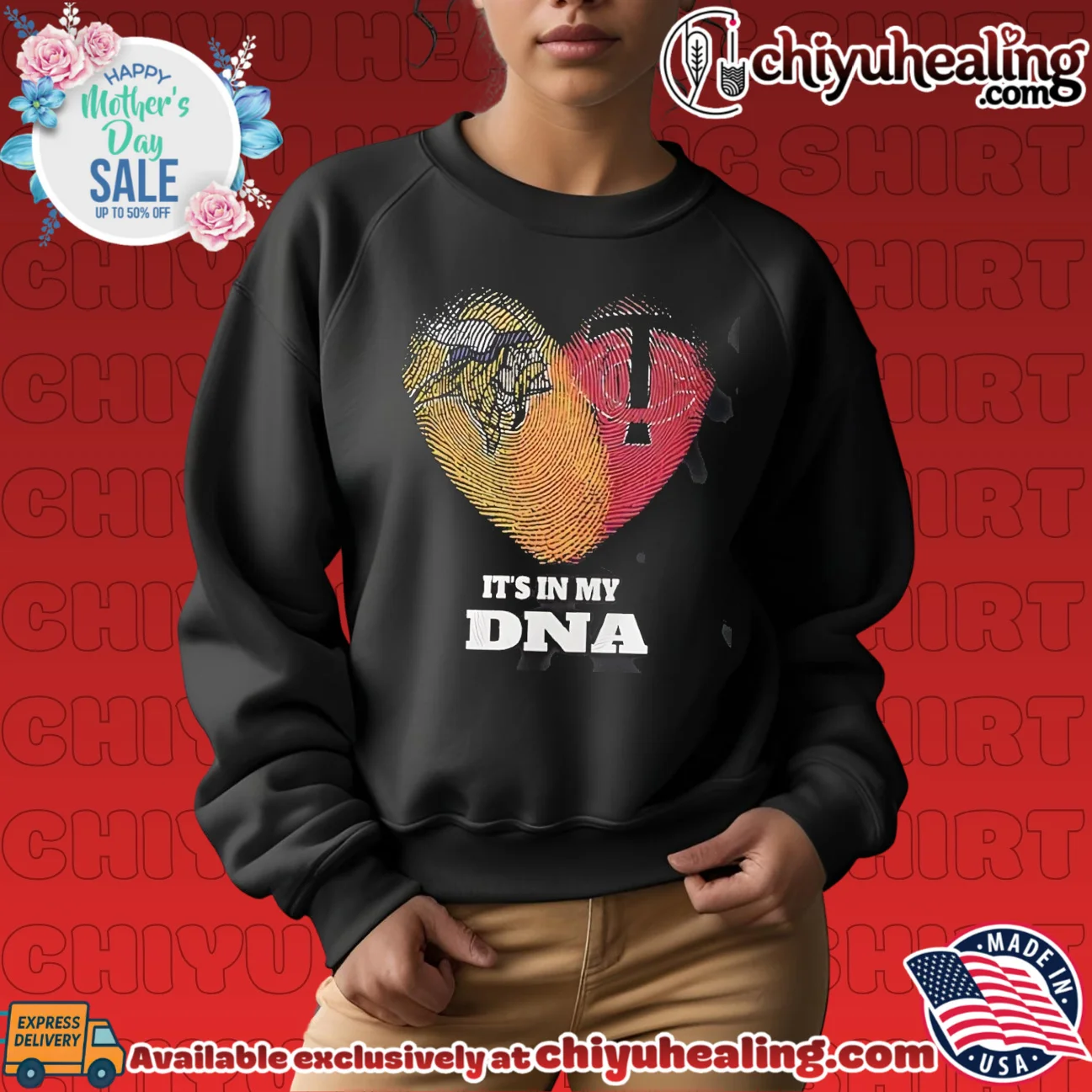 Minnesota Vikings and Twins it's in my DNA shirt & hoodie Minnesota Vikings and Twins it's in my DNA shirt & hoodie