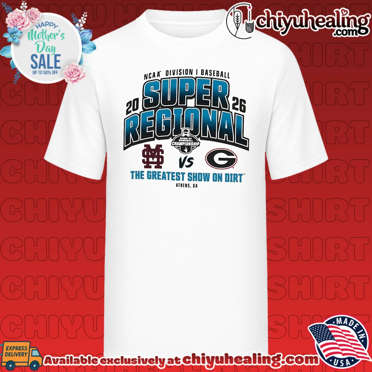 Mississippi State Bulldogs vs Georgia Bulldogs 2026 NCAA Baseball Super Regional The Greatest Show on Dirt