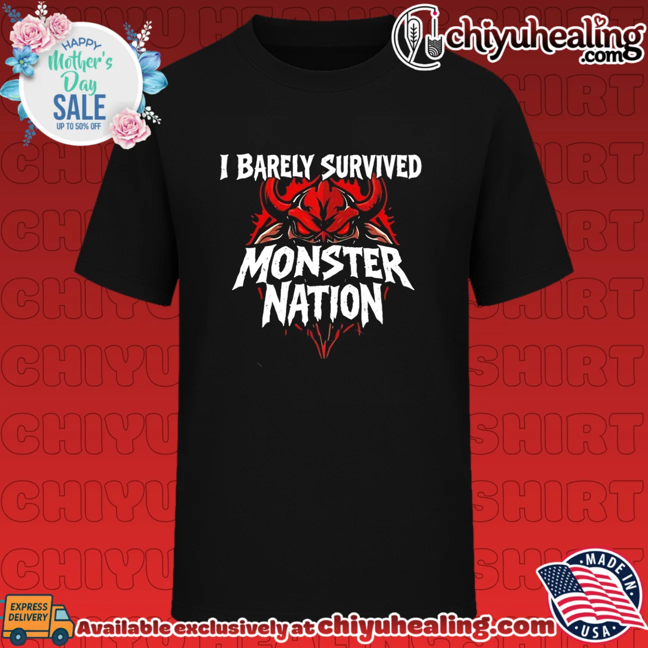 Monster Nation i barely survived skull