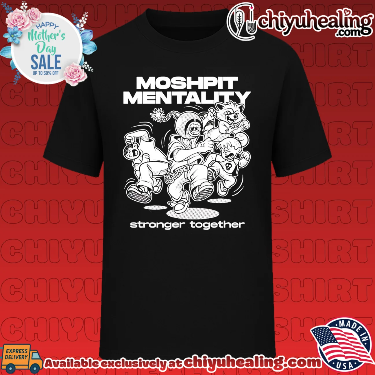 Mophist mentality stronger together graphic