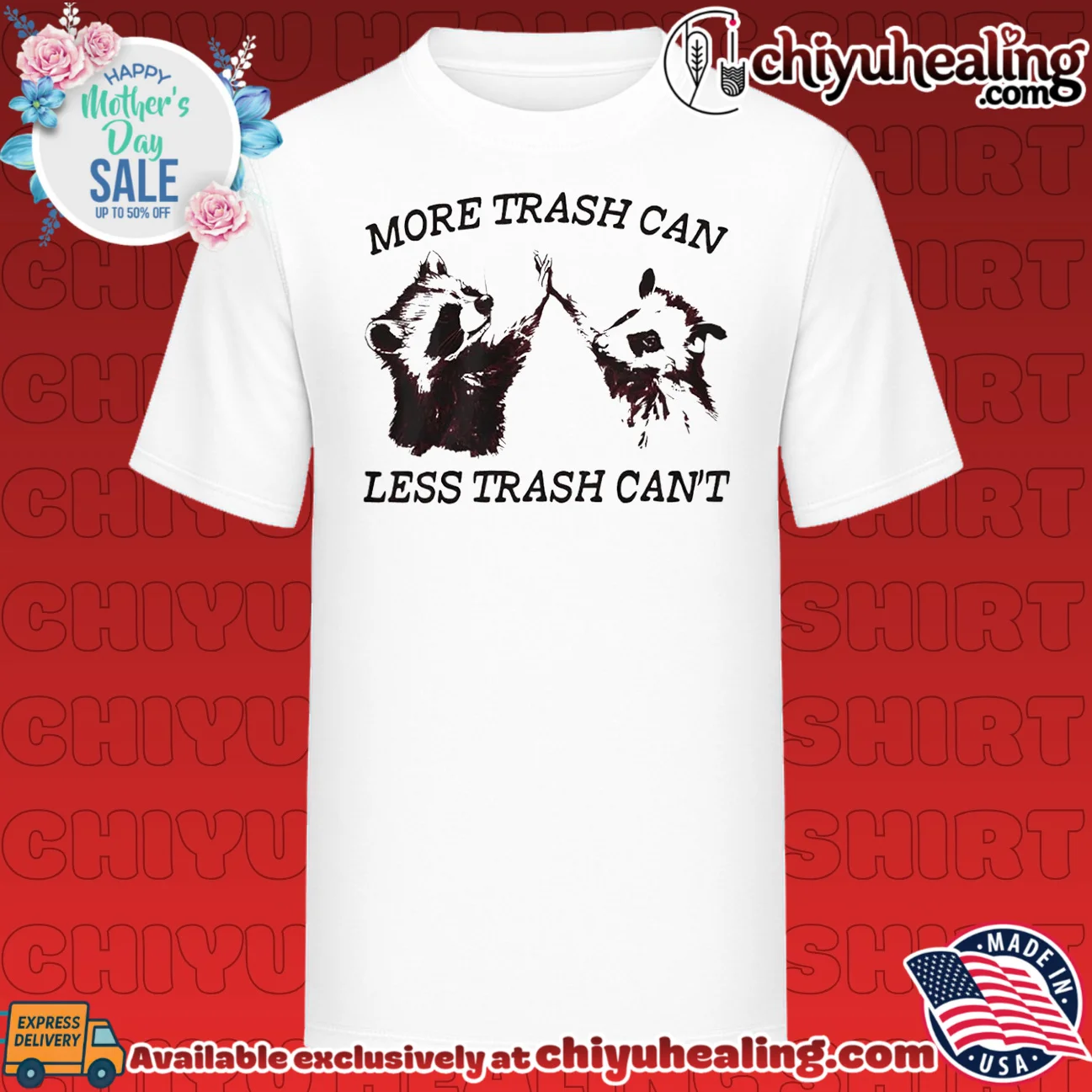 More trash can less trash can't vintage shirt & hoodie