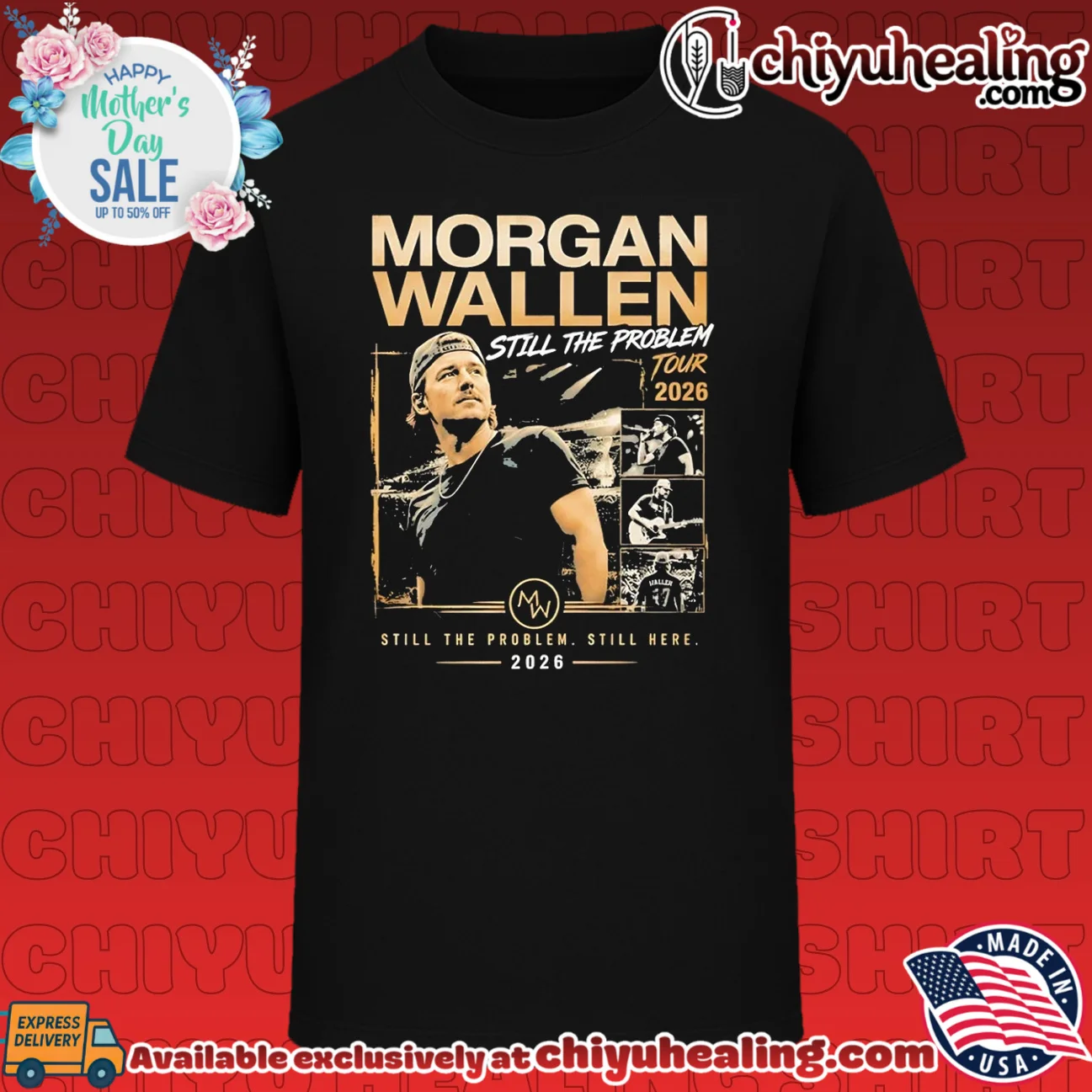Morgen Wallen still the problem still here 2026 vintage shirt & hoodie