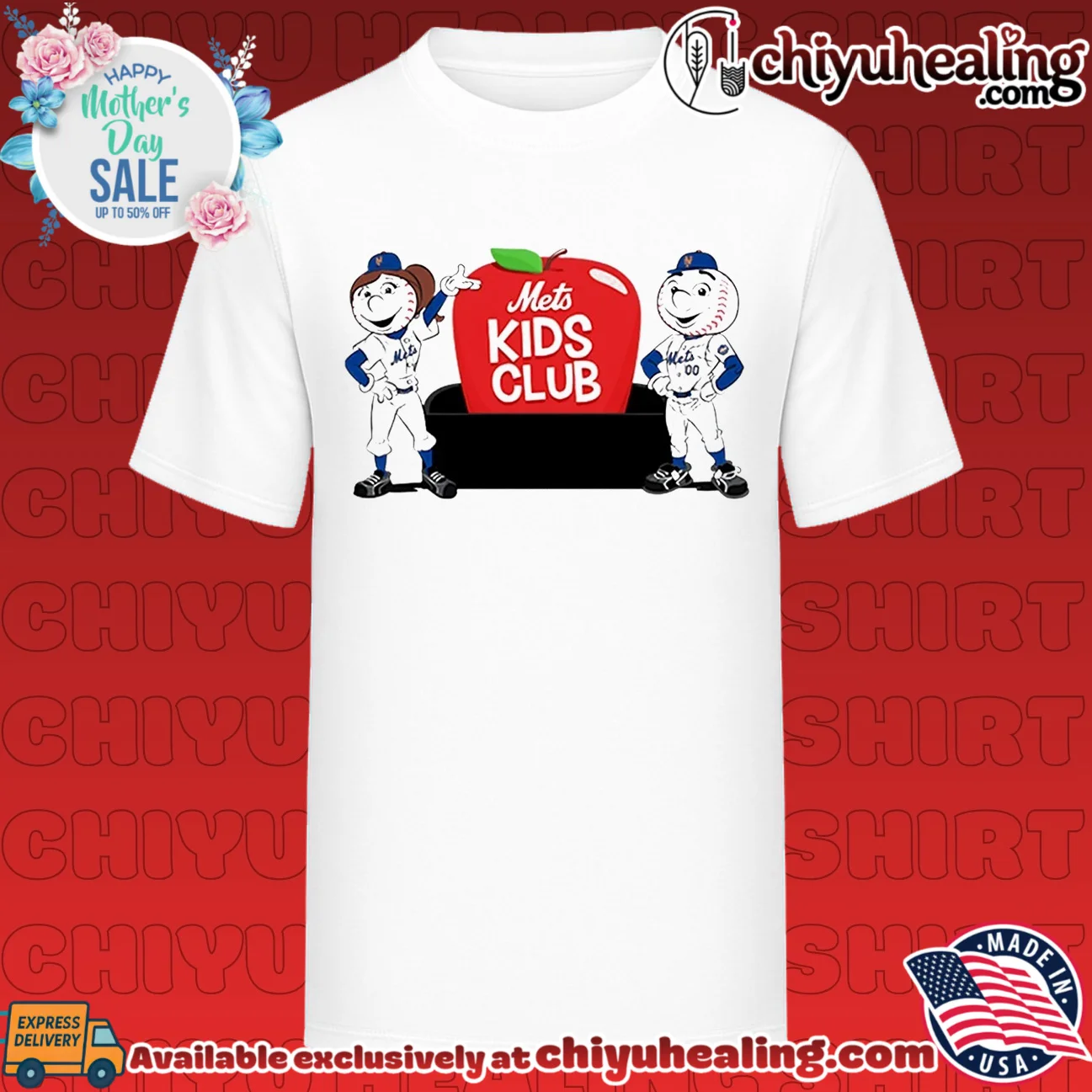 Mr and Mrs Met Kids Club New York Mets