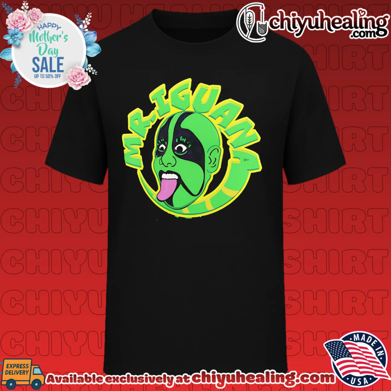 Mr Iguana WWE Logo