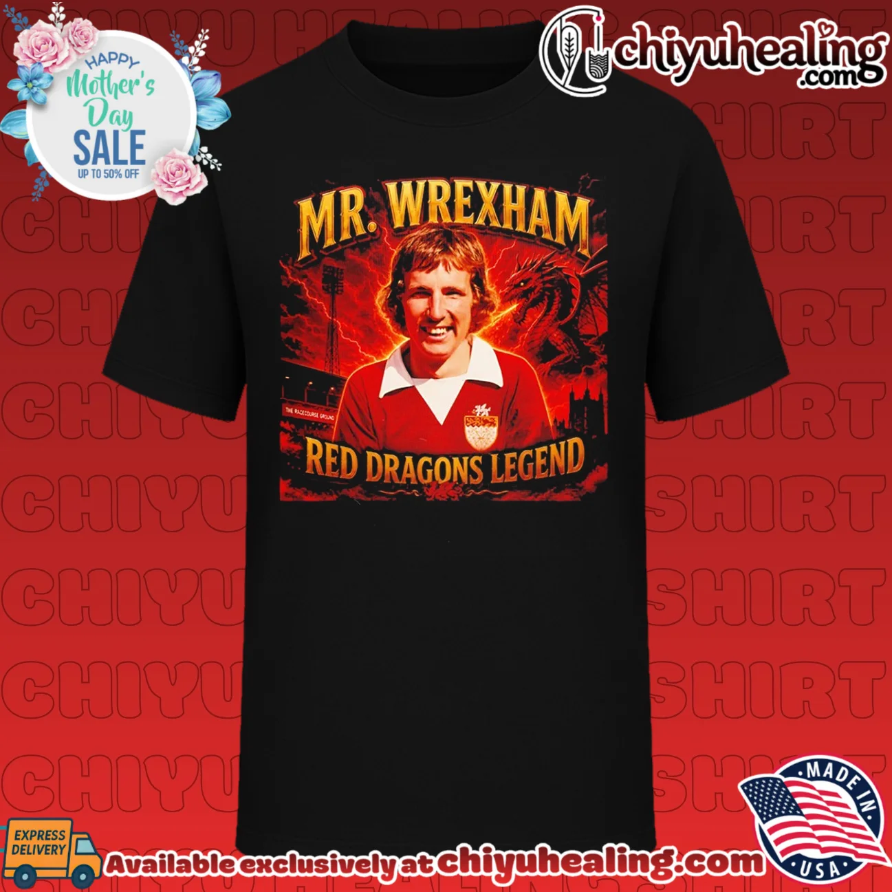 Mr Wrexham Red Dragons Legend Welsh Football