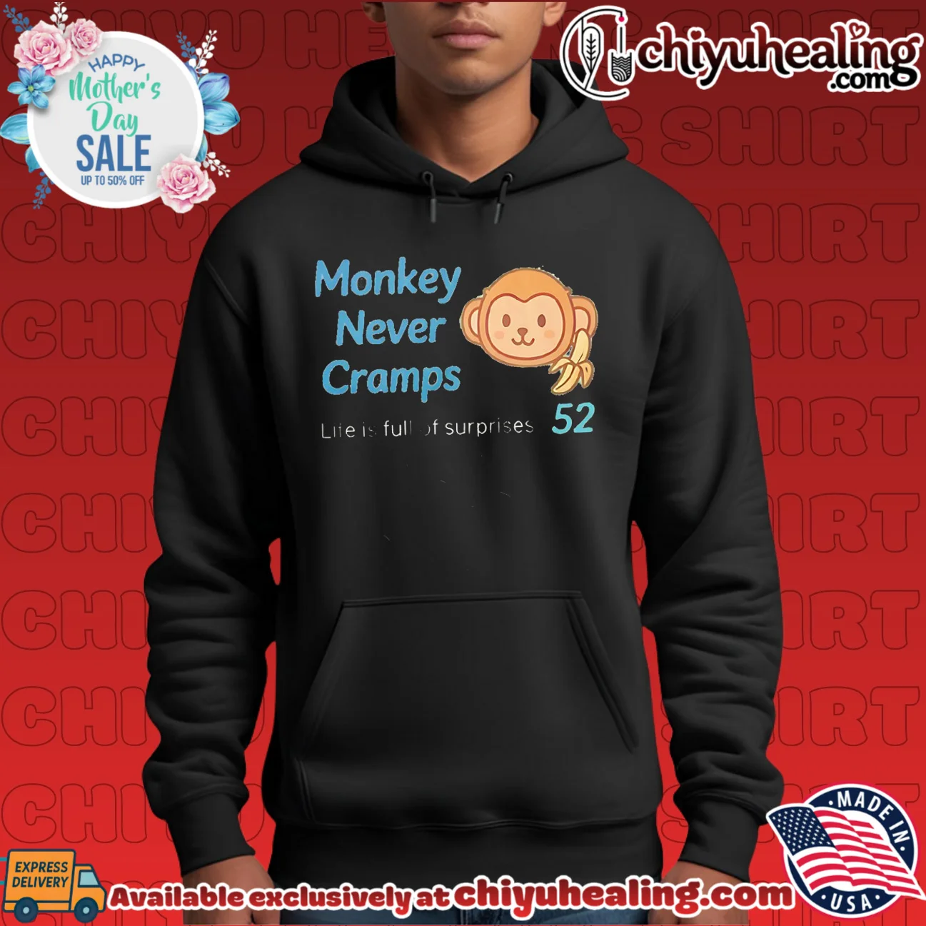 Munenori Kawasaki Monkey Never Cramps limited shirt & hoodie - Premium Streetwear Munenori Kawasaki Monkey Never Cramps limited shirt & hoodie - Premium Streetwear