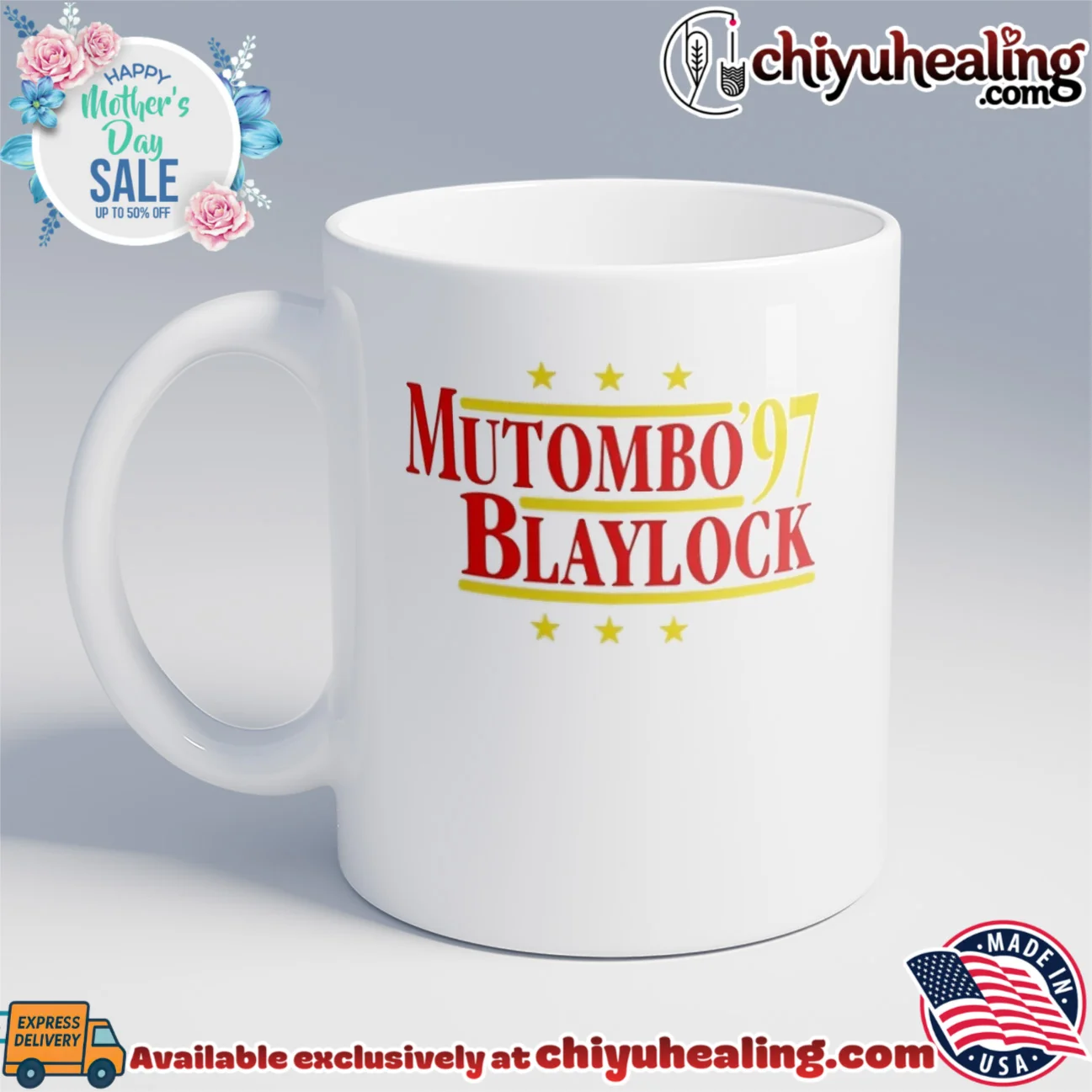 Mutombo and Blaylock '97 Atlanta Hawks NBA shirt & hoodie Mutombo and Blaylock '97 Atlanta Hawks NBA shirt & hoodie