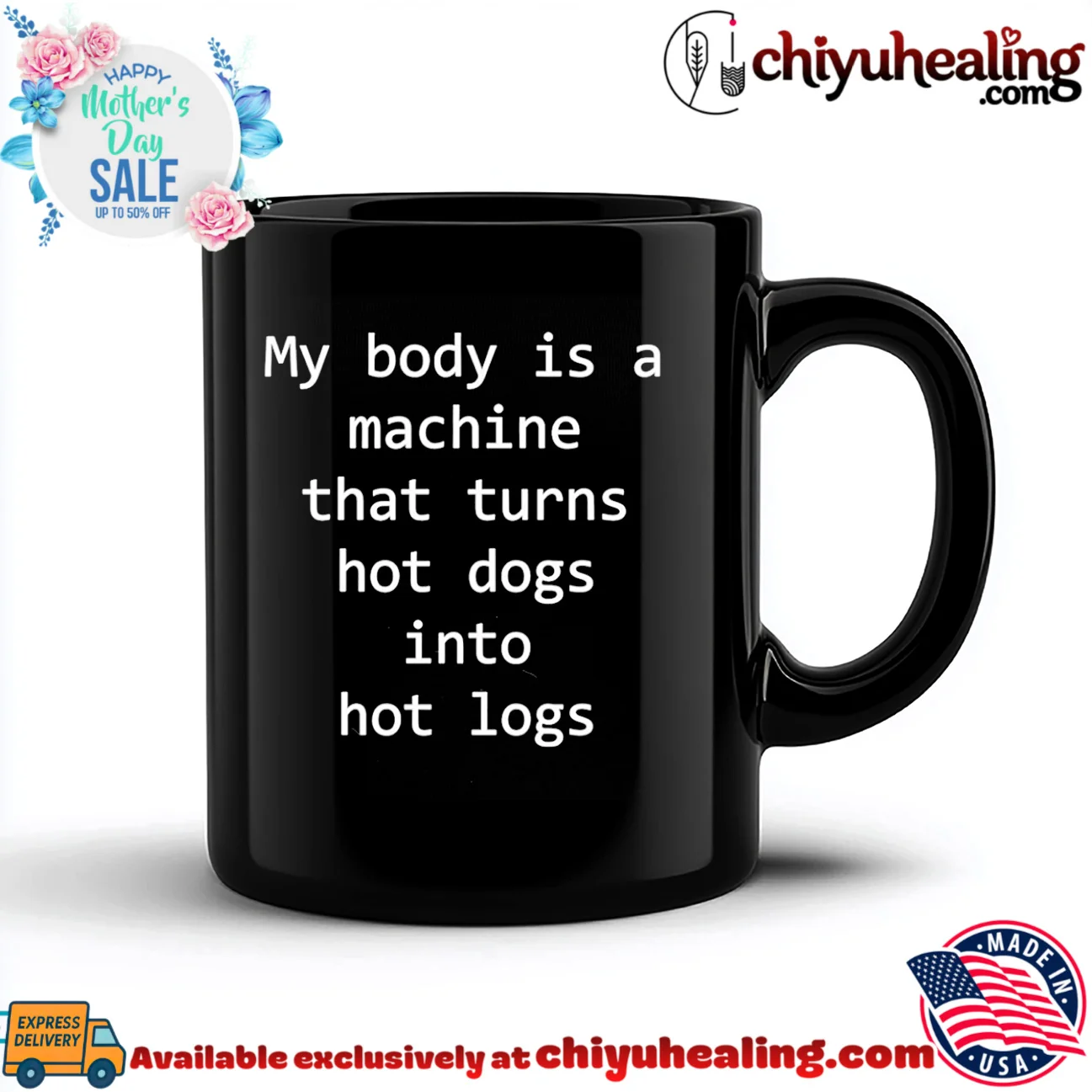 My Body Is A Machine That Turns Hot Dogs Into Hot Logs hype shirt & hoodie - The Fan Collection My Body Is A Machine That Turns Hot Dogs Into Hot Logs