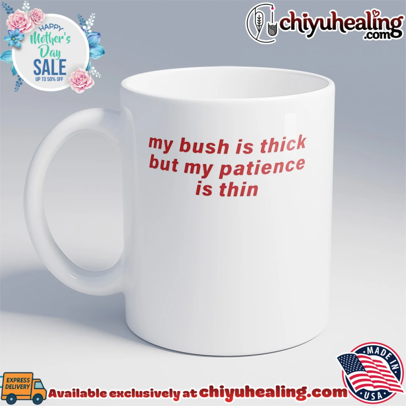 My Bush Is Thick but My Patience Is Thin shirt & hoodie My Bush Is Thick but My Patience Is Thin