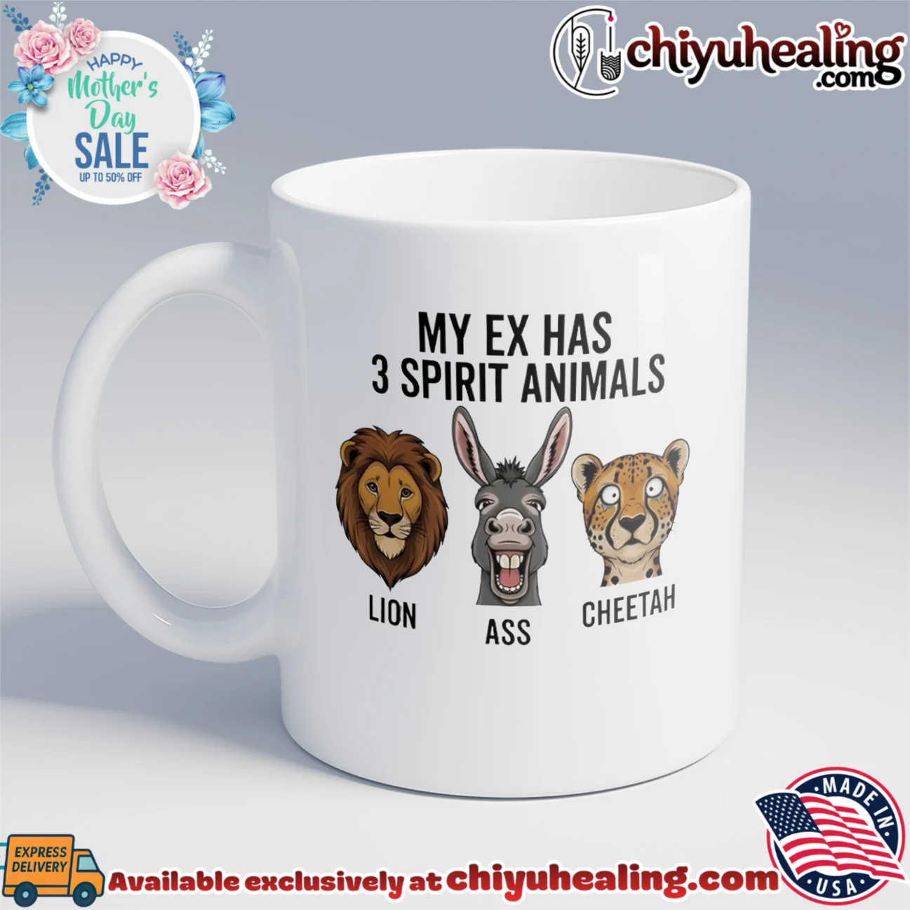My ex has 3 spirit animals lion ass cheetah custom shirt & hoodie | Aesthetic Apparel My ex has 3 spirit animals lion ass cheetah