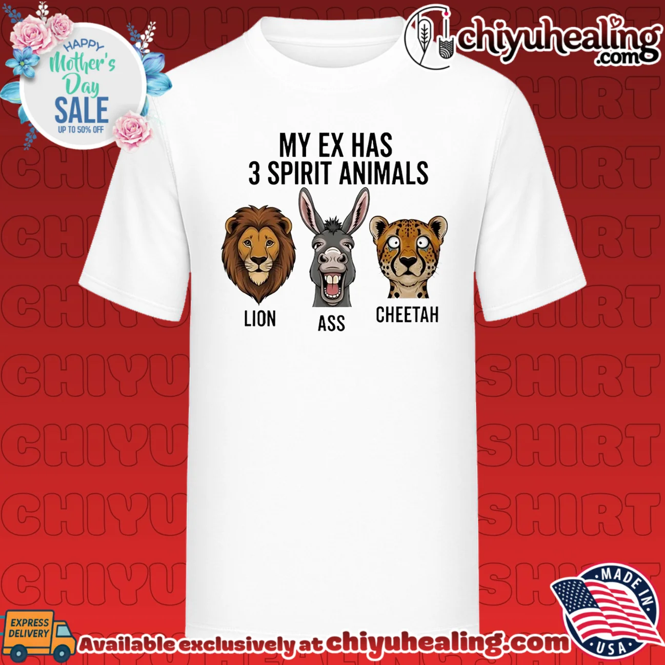 My ex has 3 spirit animals lion ass cheetah