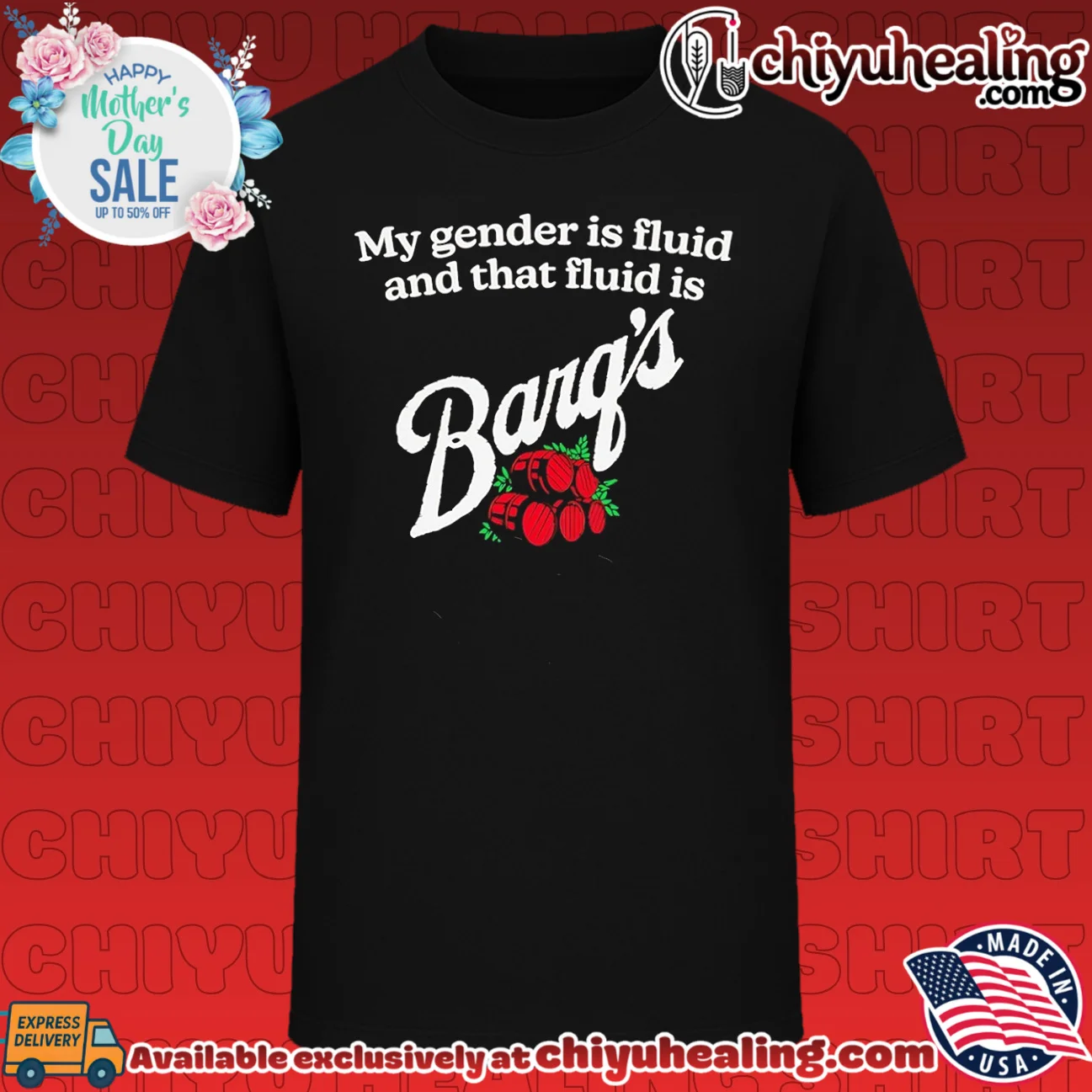 My Gender Is Fluid and That Fluid Is Barq's shirt & hoodie
