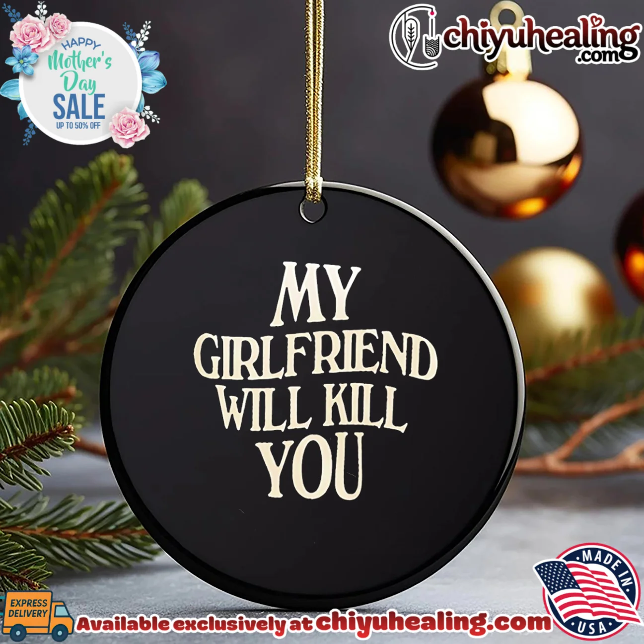My girlfriend will kill you classic shirt & hoodie | 2026 Edition Drop My girlfriend will kill you