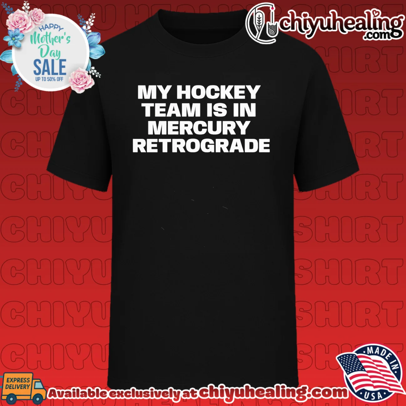 My Hockey Team Is in Mercury Retrograde shirt & hoodie