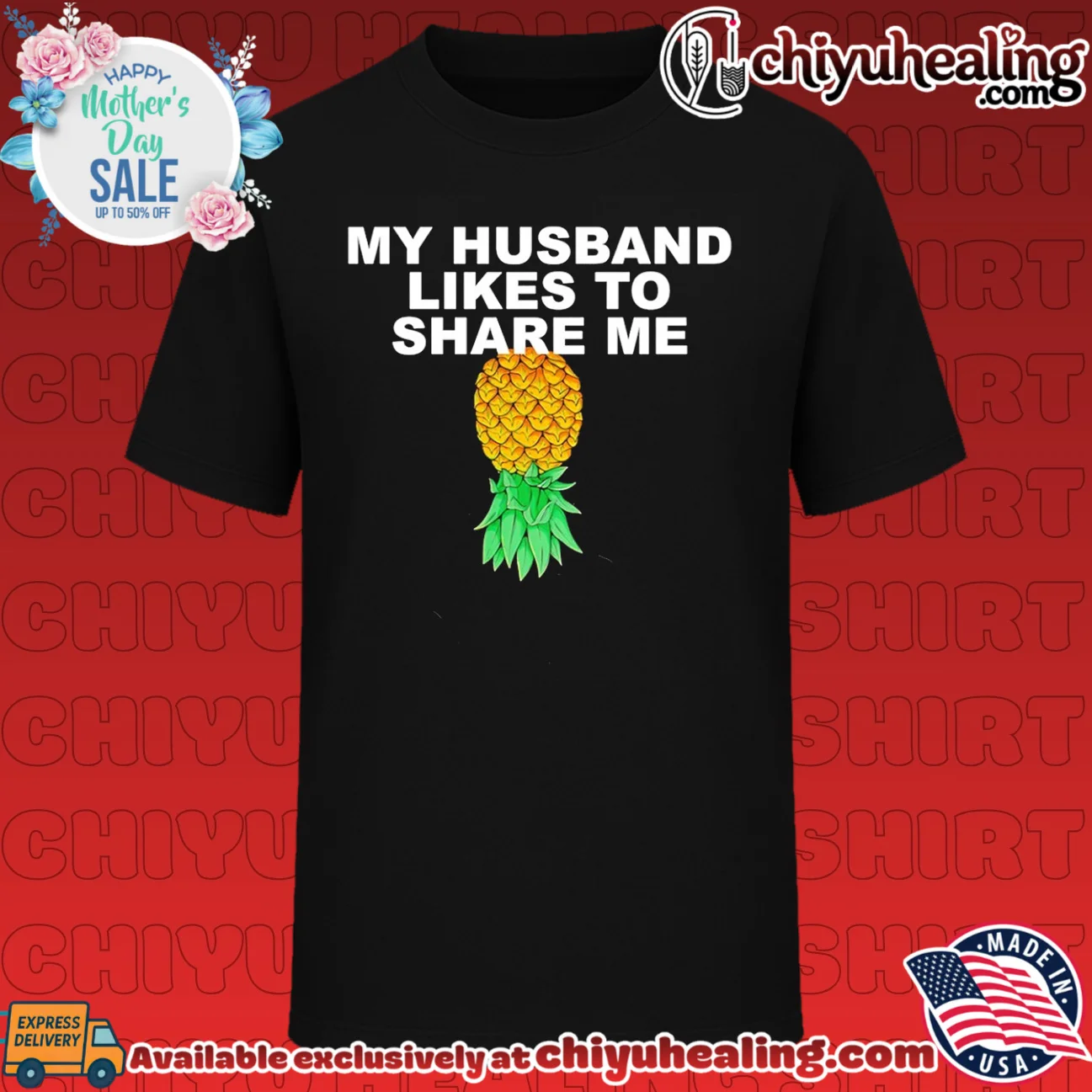 My husband likes to share me upside down pineapple