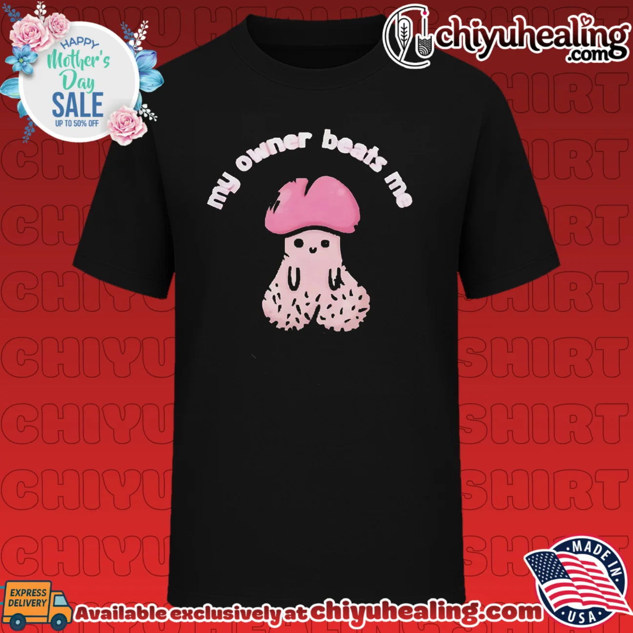My Owner Beats Me Funny Penis Character shirt & hoodie