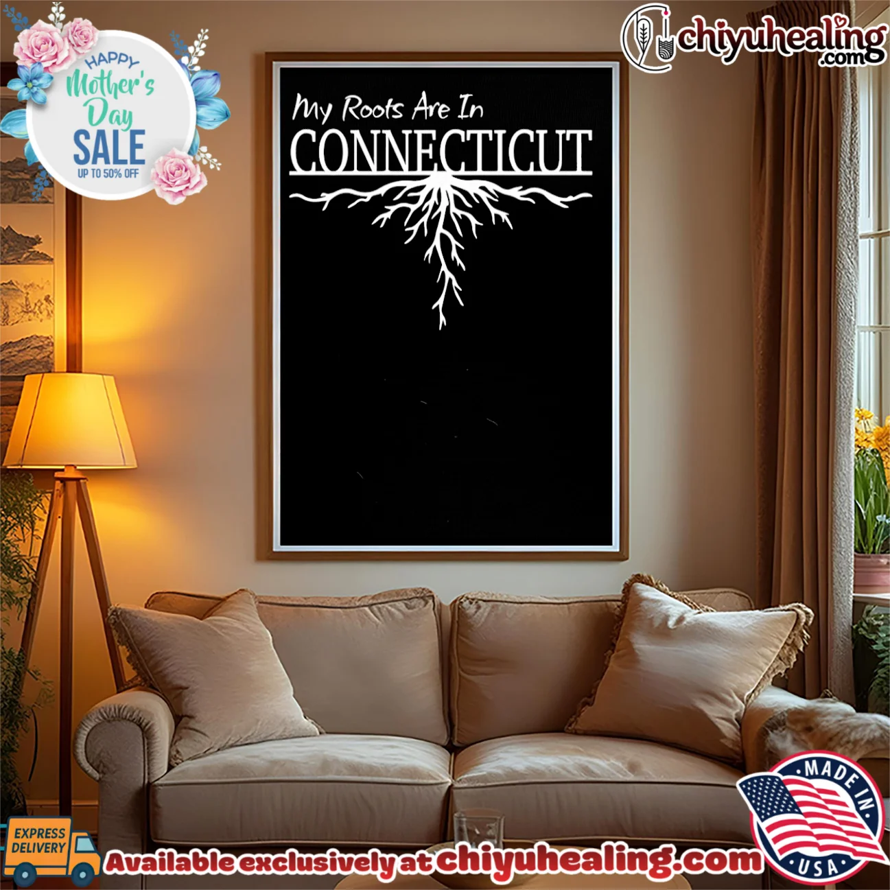 My roots are in connecticut shirt & hoodie My roots are in connecticut