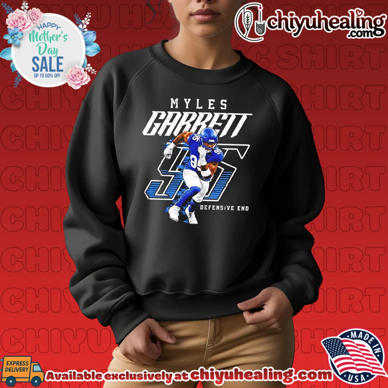 Myles Garrett Los Angeles Rams Dash custom shirt & hoodie | IP Merchandise Myles Garrett Los Angeles Rams Dash