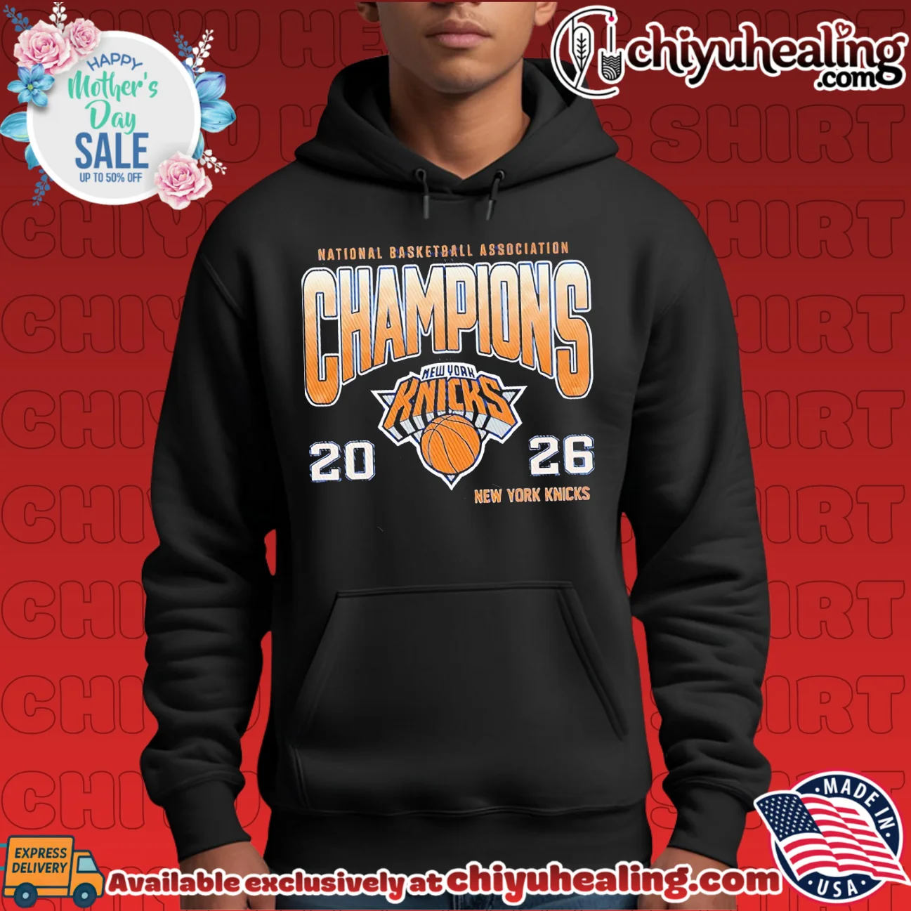 National Basketball Association New York Knicks logo limited shirt & hoodie - Everyday Fit National Basketball Association New York Knicks logo limited shirt & hoodie - Everyday Fit