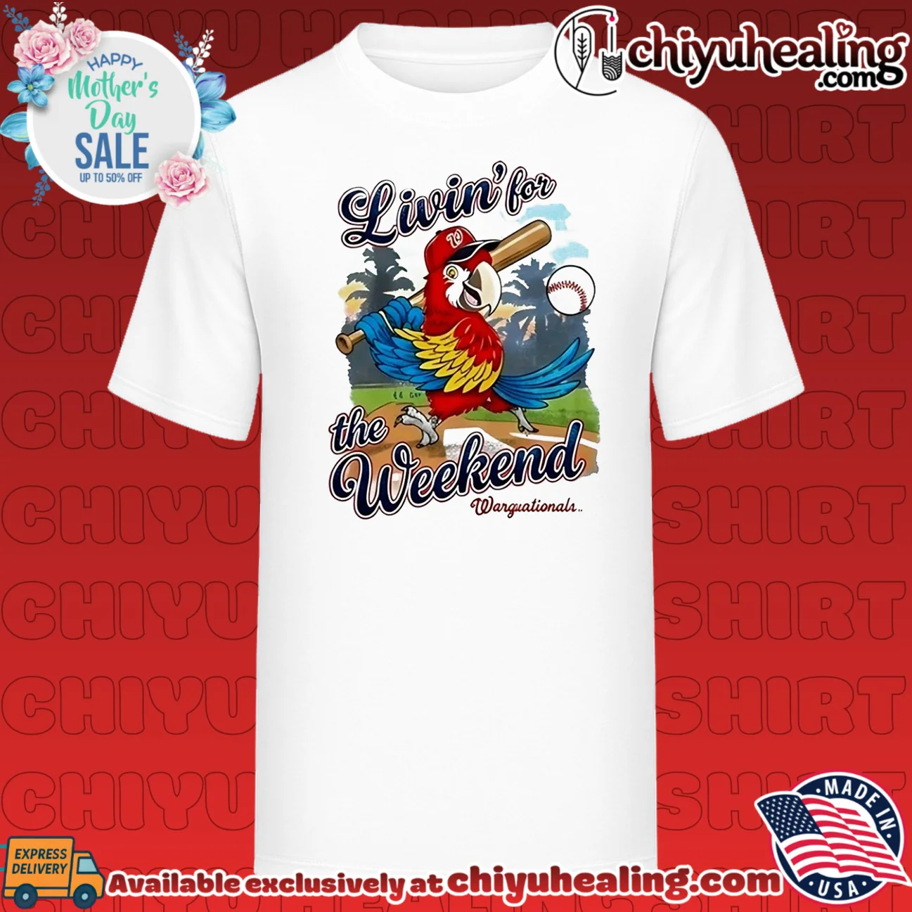 Nationals Margaritaville Night 2026 shirt