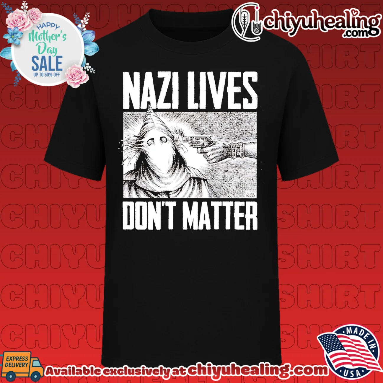 Nazi Lives Don't Matter gun