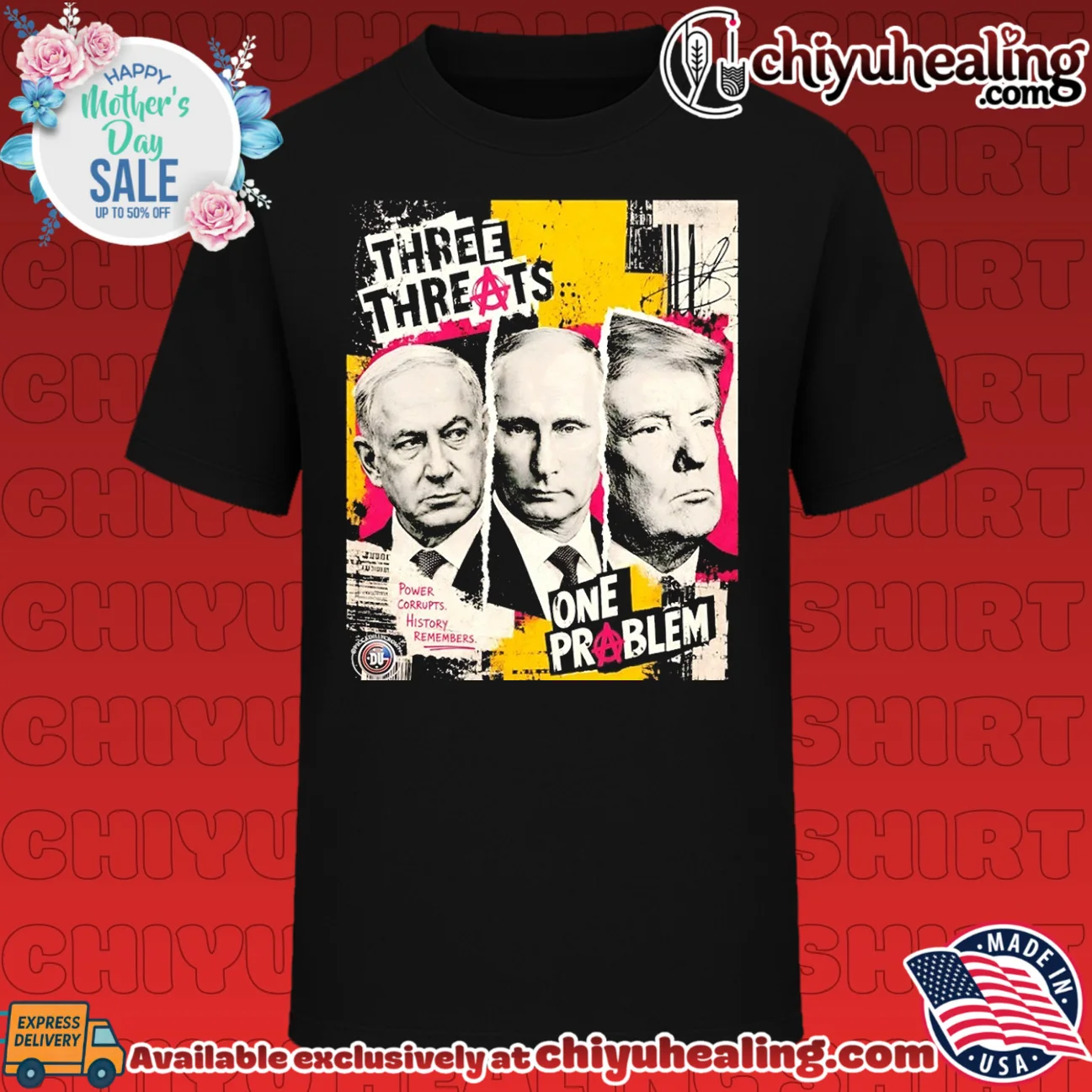 Netanyahu Putin Trump three threats one problem