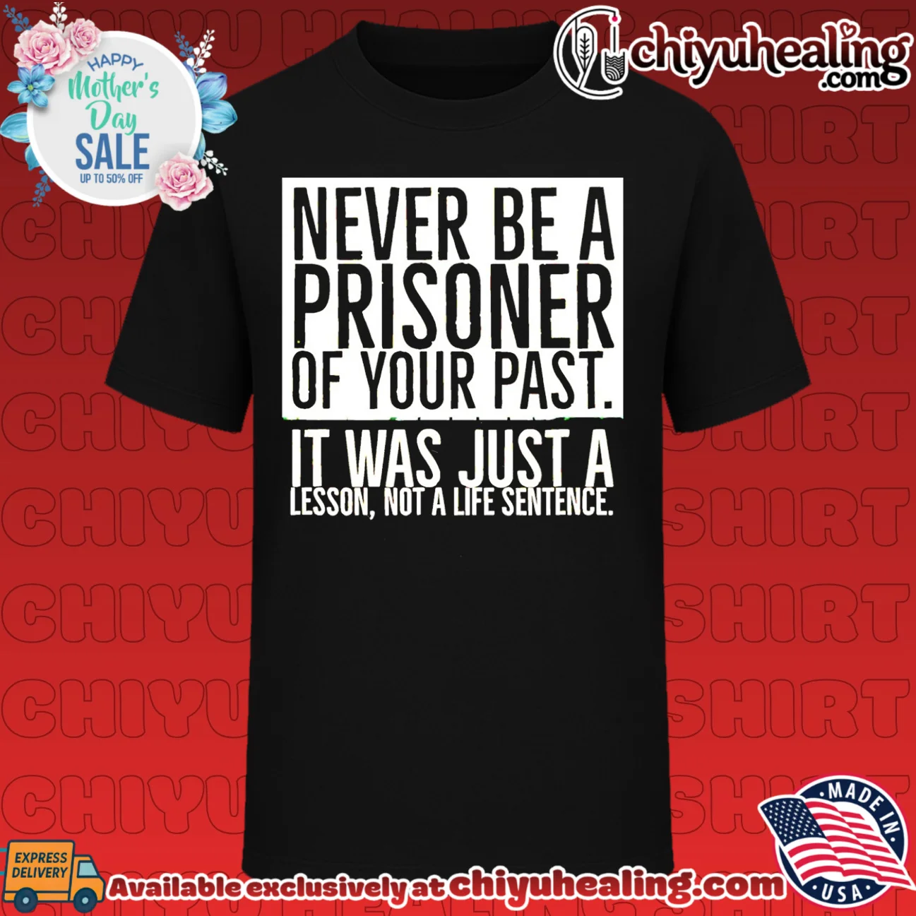 Never be a prisoner of your past it was just a lesson not a life sentence