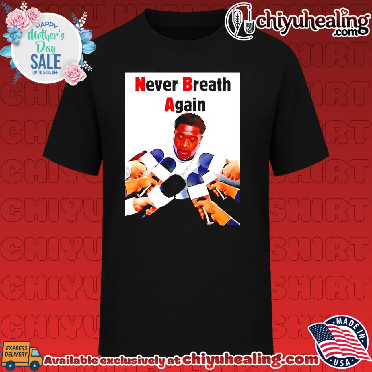 Never Breath Again NBA George Floyd