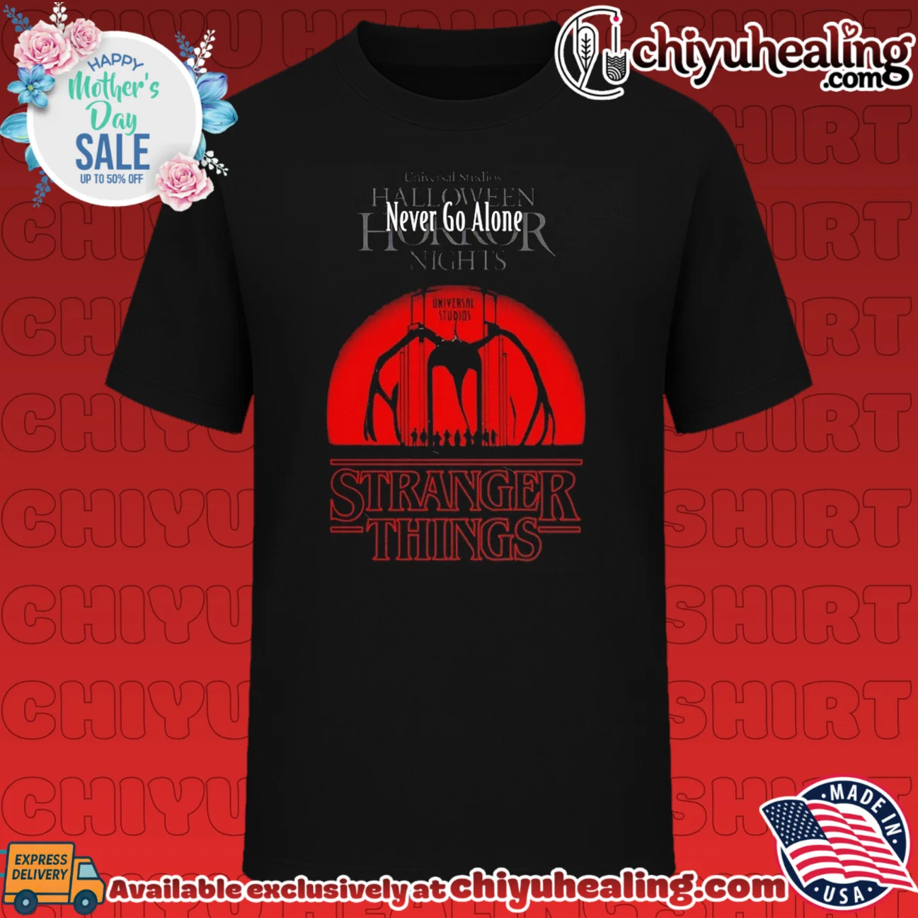 Never Go Alone Stranger Things