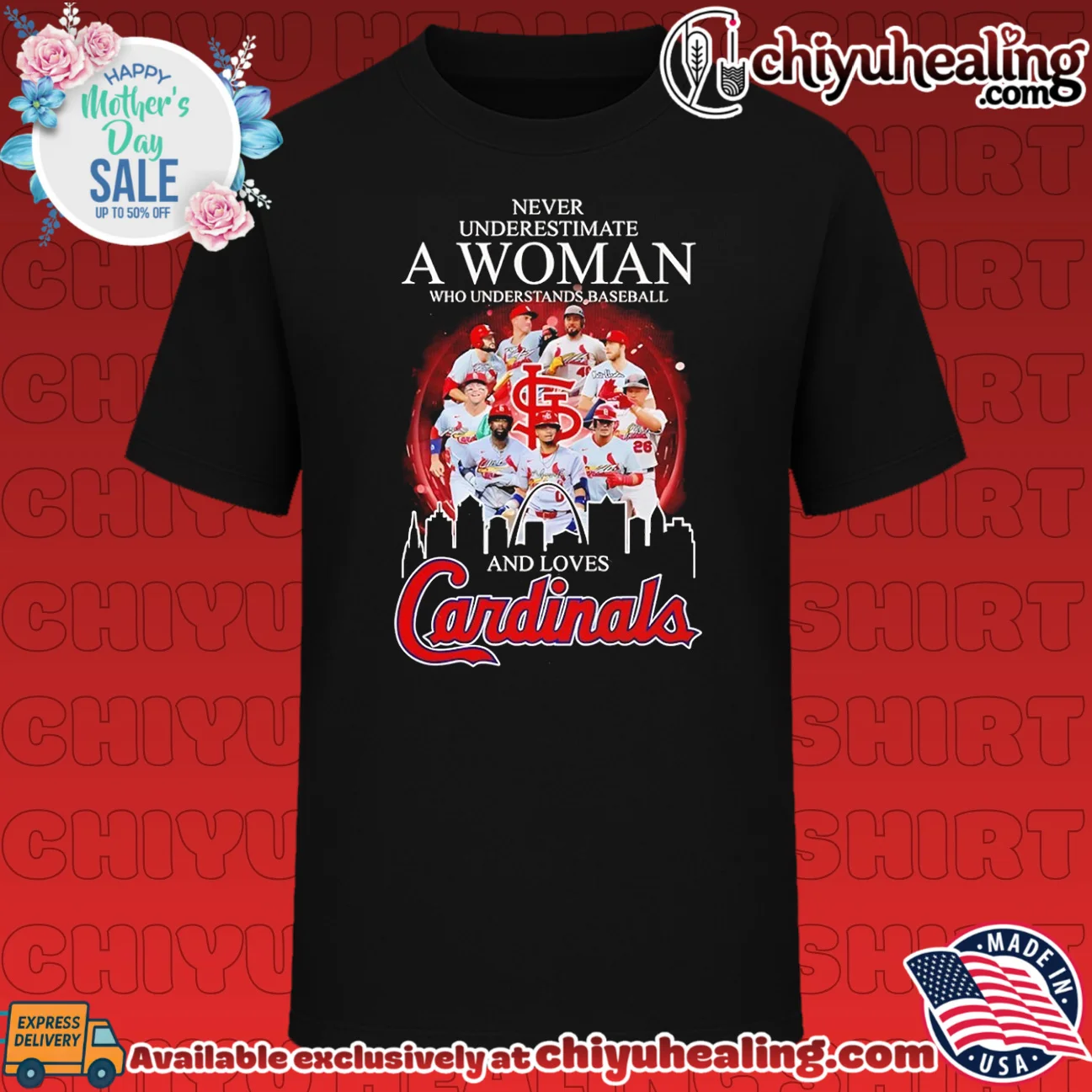 Never underestimate a woman who understands baseball and loves St Louis Cardinals