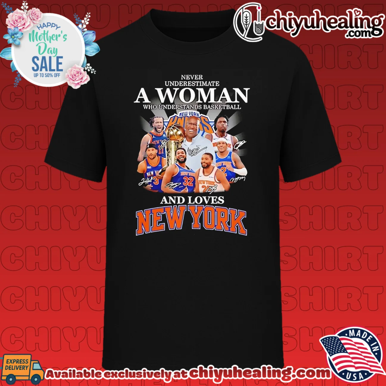 Never underestimate a woman who understands basketball and loves New York Knicks shirt & hoodie
