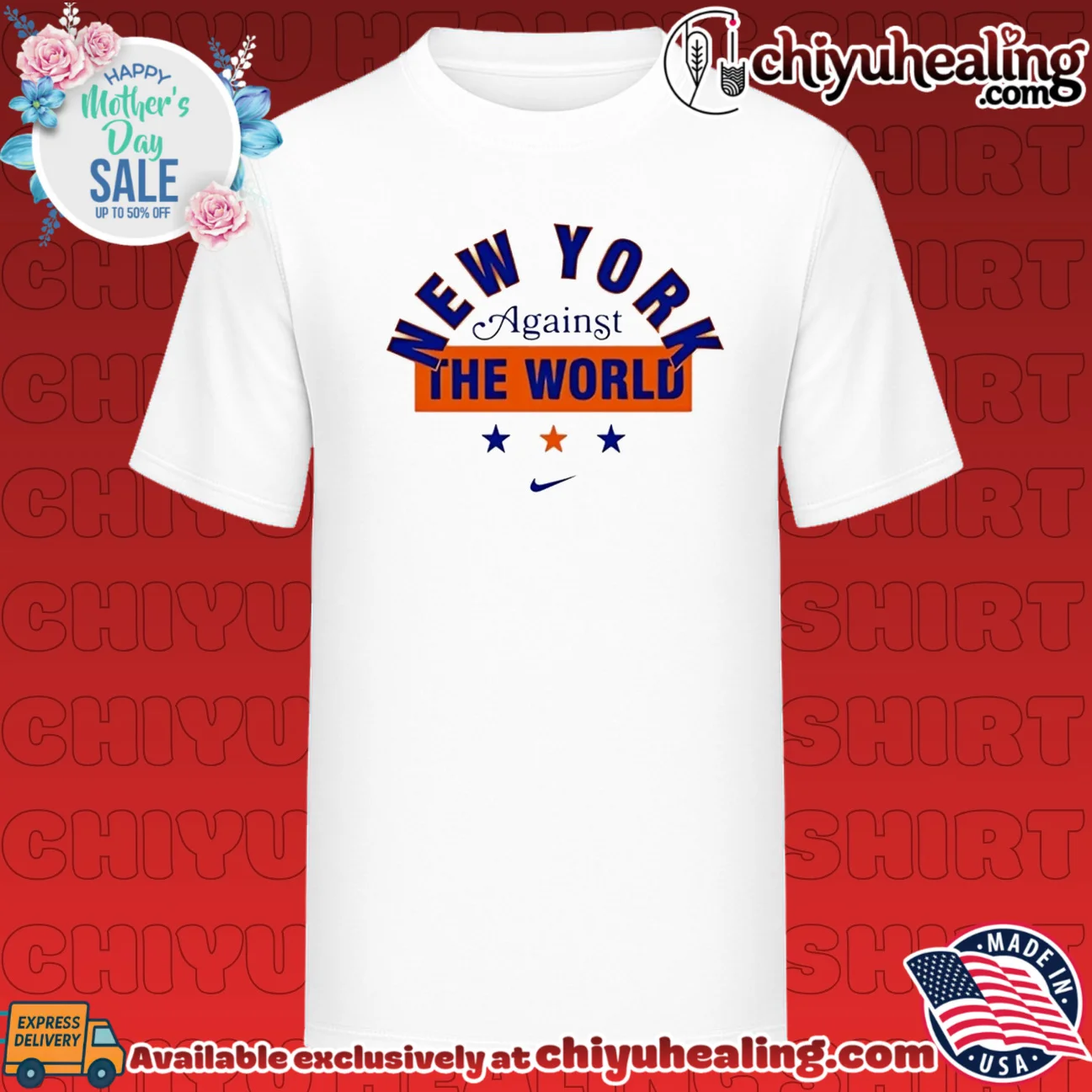 New Yok against The World New York Knicks logo 2026