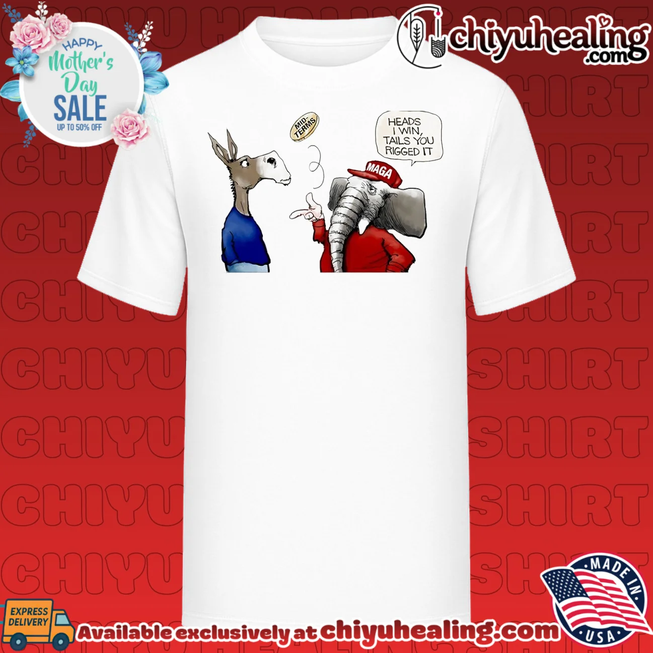 New York Daily News Democratic donkey and Republican elephant