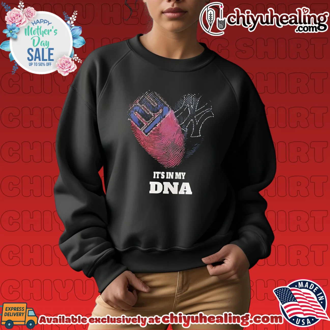 New York Giants and New York Yankees it's in my DNA shirt & hoodie New York Giants and New York Yankees it's in my DNA shirt & hoodie