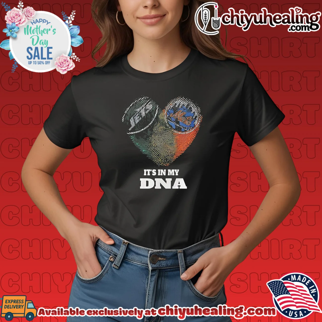 New York Jets and New York Mets it's in my DNA shirt & hoodie New York Jets and New York Mets it's in my DNA shirt & hoodie