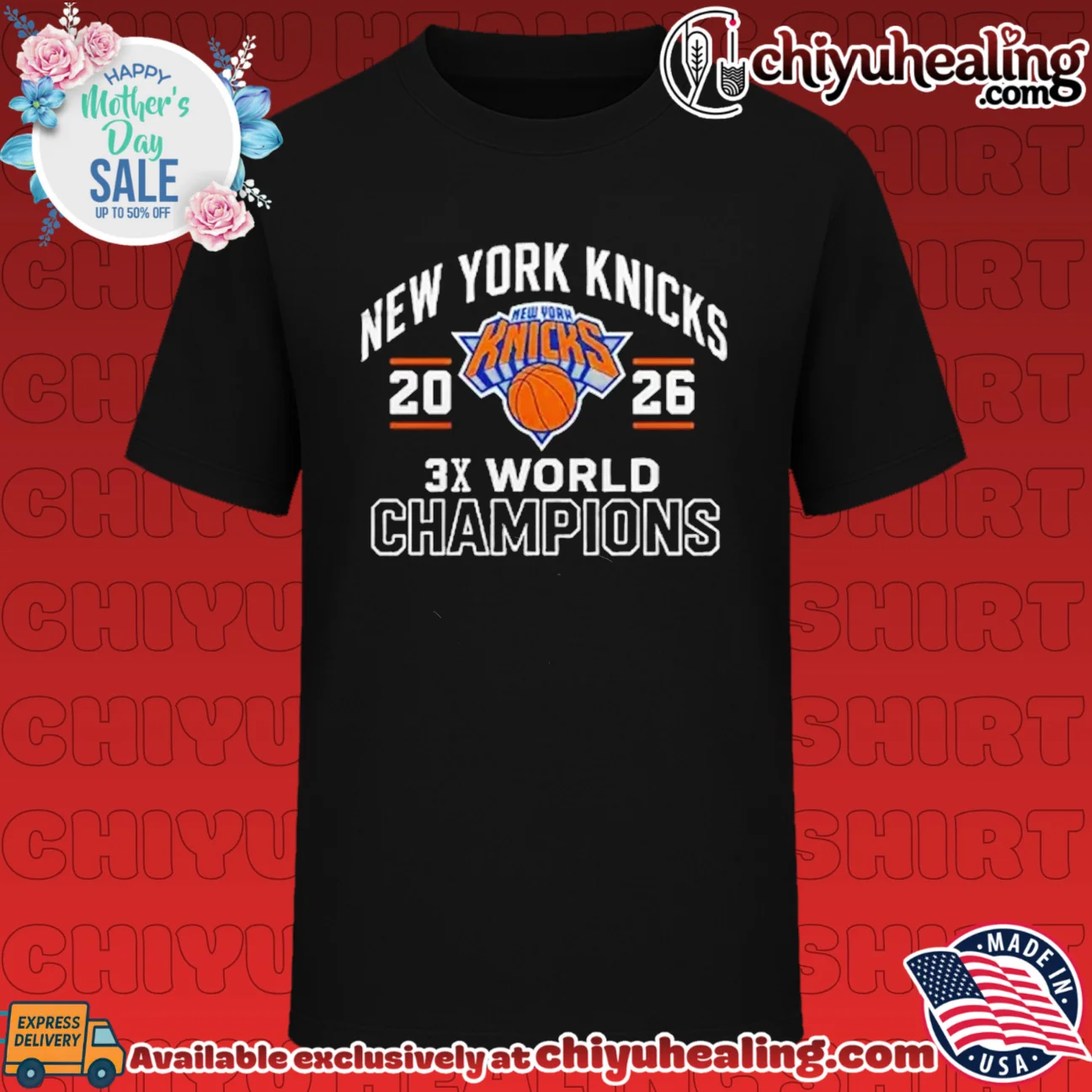 New York Knicks 2026 3x NBA World Champions
