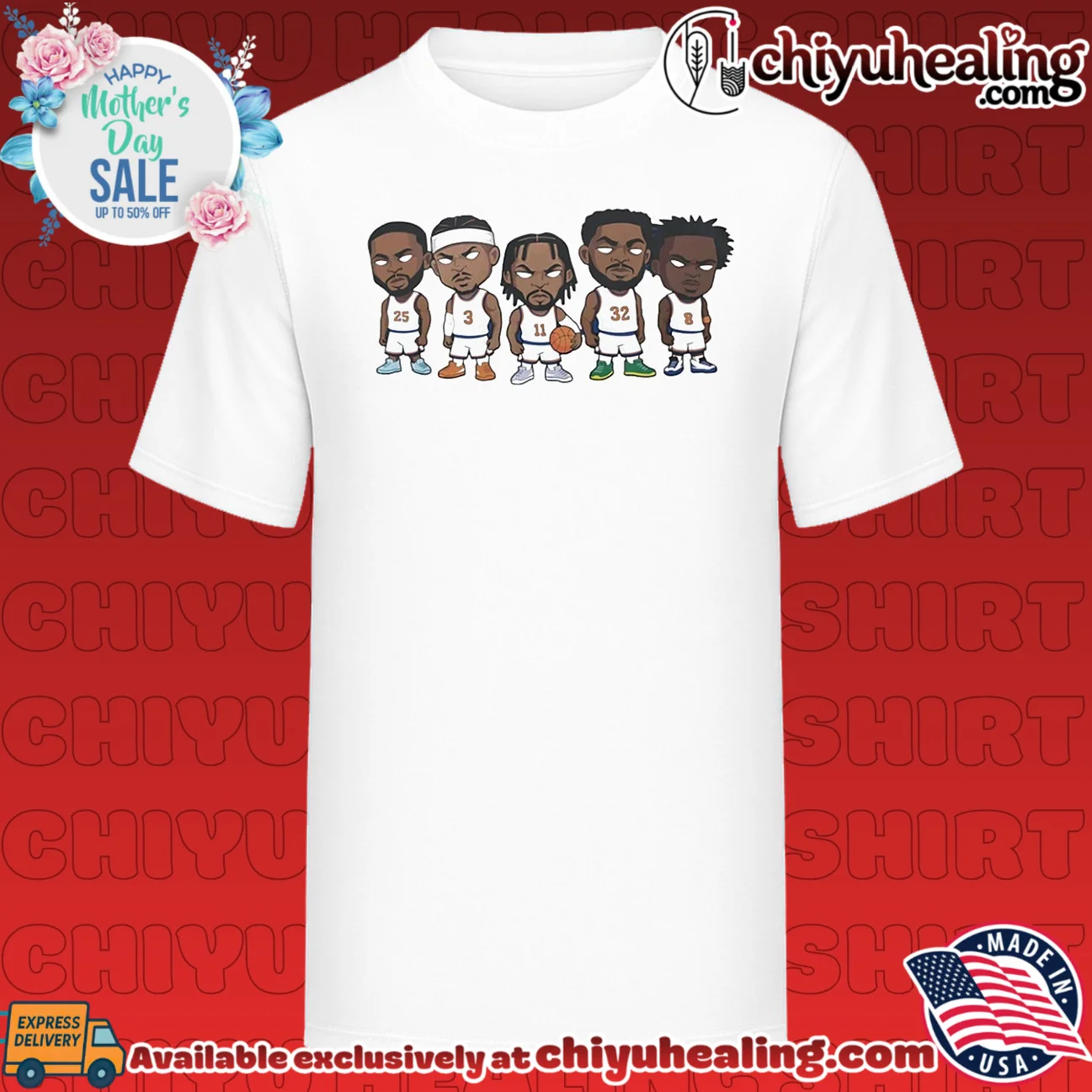 New York Knicks 2026 caricature