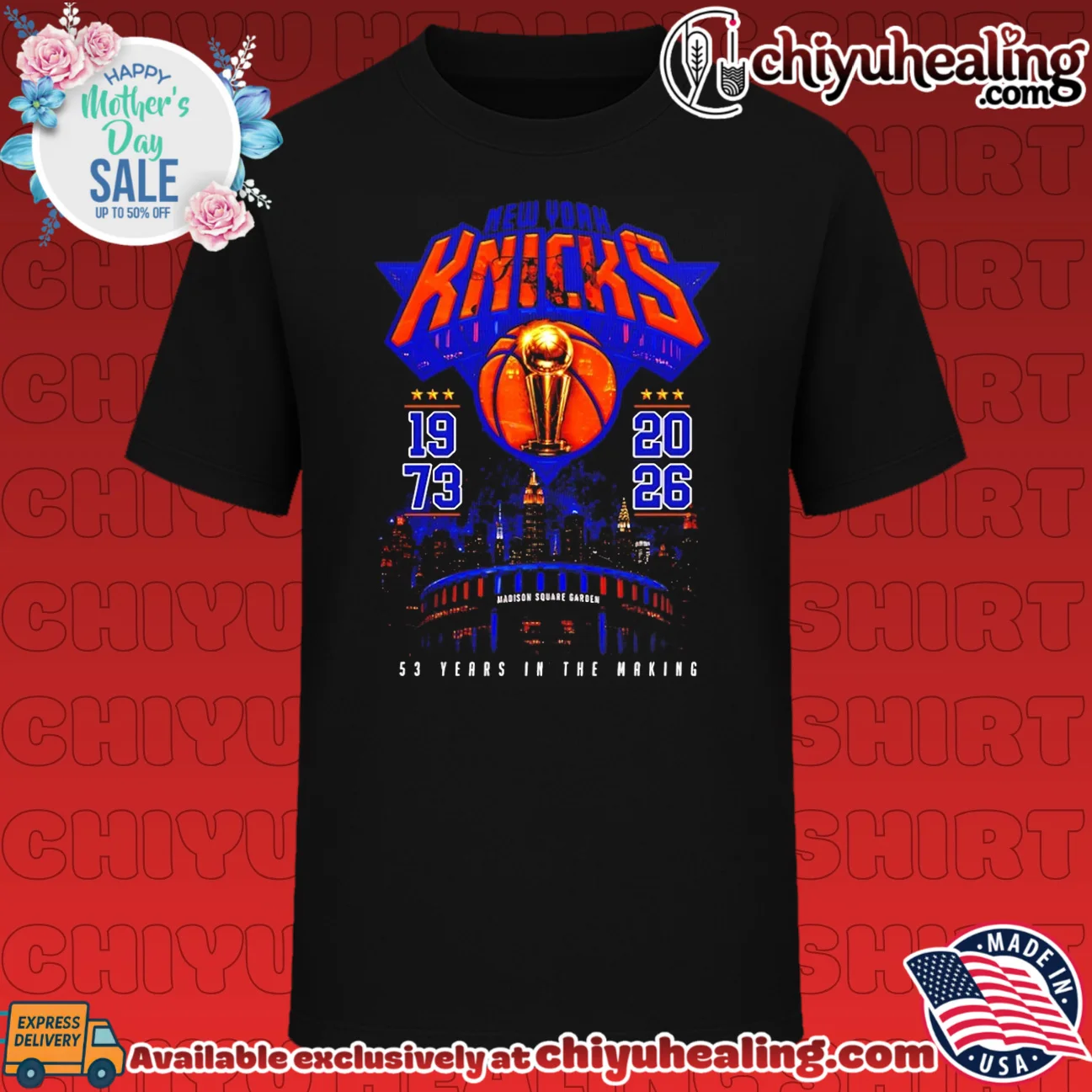 New York Knicks 2026 Champions 53 years in the making skyline
