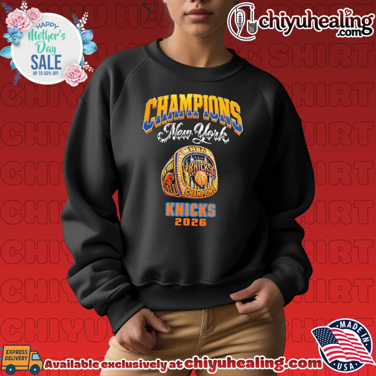 New York Knicks 2026 Champions ring shirt & hoodie New York Knicks 2026 Champions ring