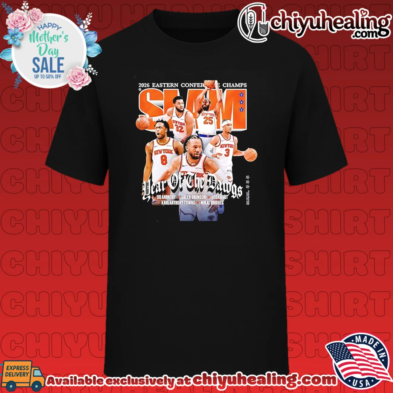 New York Knicks 2026 Eastern Conference Champs hear of the dawgs