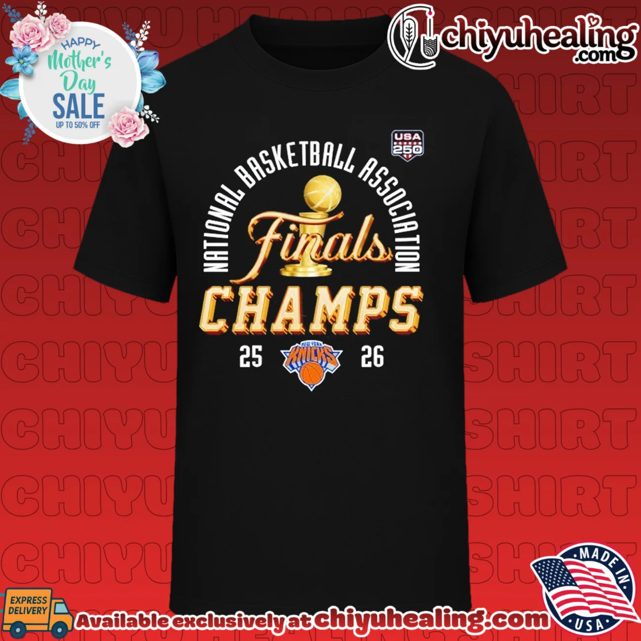 New York Knicks 2026 Finals Champs USA 250