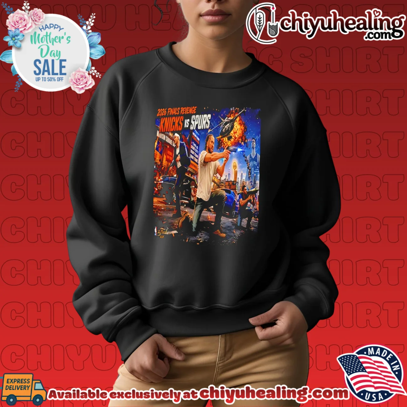 New York Knicks 2026 Finals Revenge Knicks vs Spurs graphic shirt hype shirt & hoodie | Limited Stock Edition New York Knicks 2026 Finals Revenge Knicks vs Spurs graphic shirt