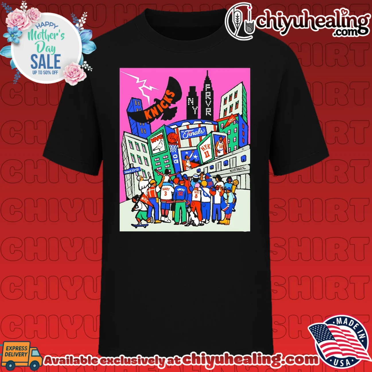 New York Knicks 2026 NBA Champions celebration paint