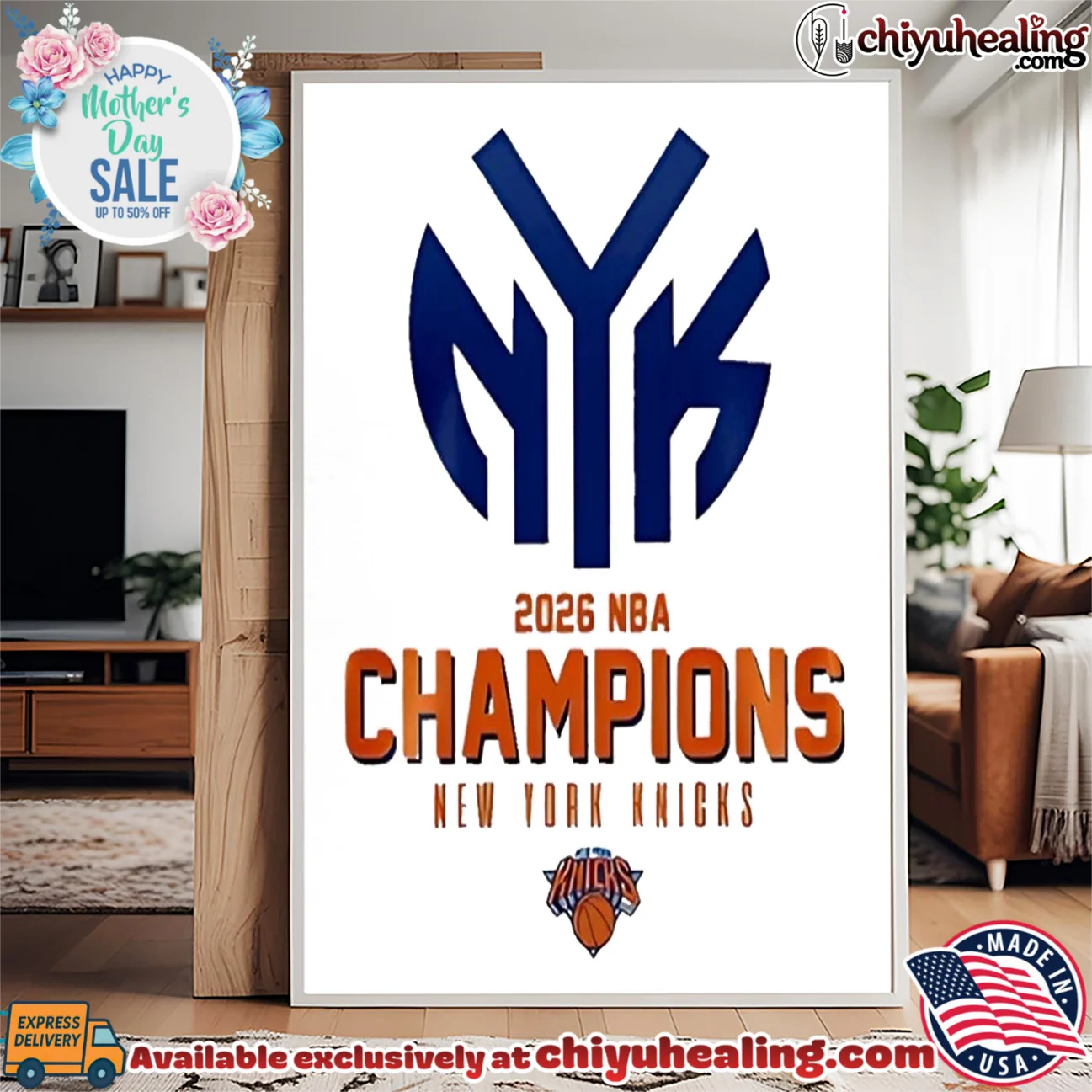 New York Knicks 2026 NBA Champions logo graphic masterpiece shirt & hoodie | Exclusive Fan Gear New York Knicks 2026 NBA Champions logo graphic