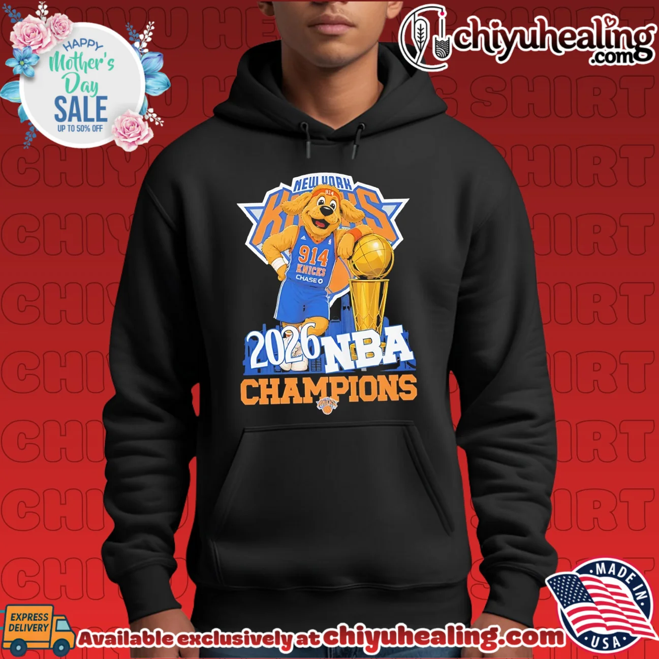 New York Knicks 2026 NBA Champions mascot team logo viral shirt & hoodie - New Arrival New York Knicks 2026 NBA Champions mascot team logo viral shirt & hoodie - New Arrival