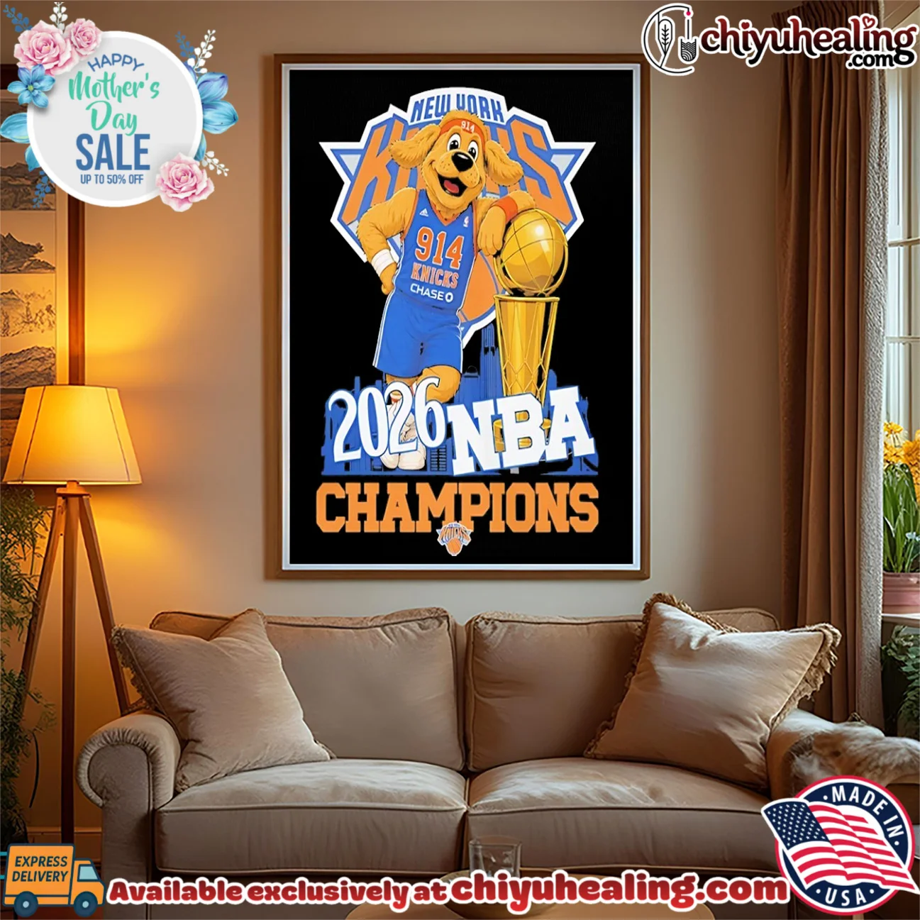 New York Knicks 2026 NBA Champions mascot team logo viral shirt & hoodie - New Arrival New York Knicks 2026 NBA Champions mascot team logo