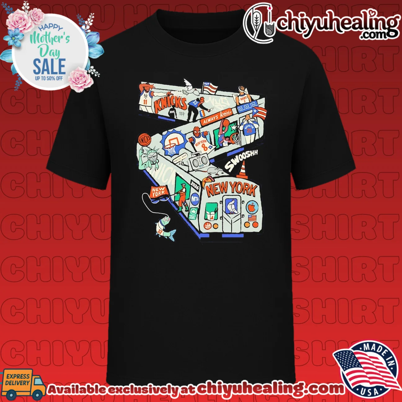 New York Knicks 2026 NBA Champions NYC Always Knicks Train