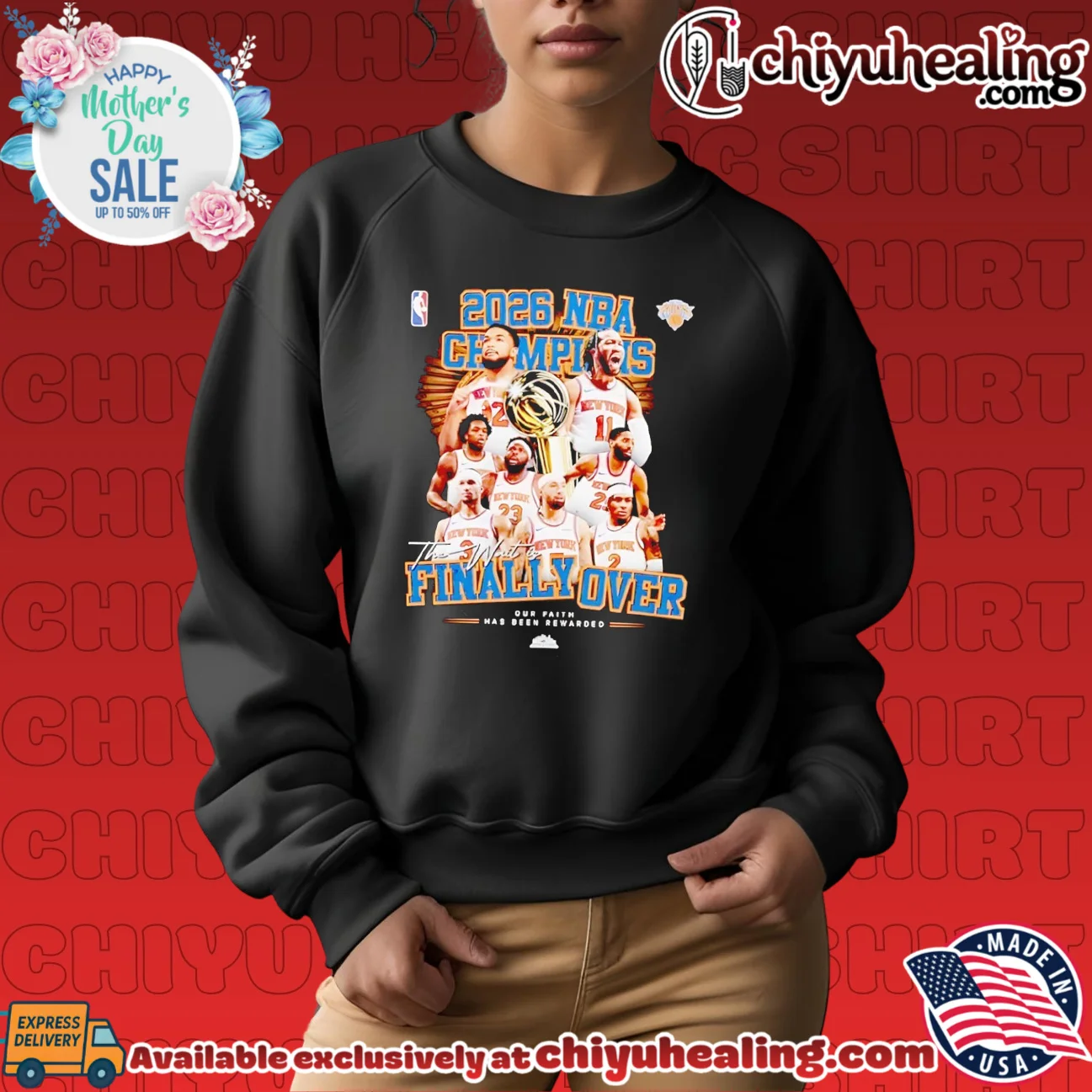 New York Knicks 2026 NBA Champions The Wait is Finally Over masterpiece shirt & hoodie | 2026 Edition Drop New York Knicks 2026 NBA Champions The Wait is Finally Over